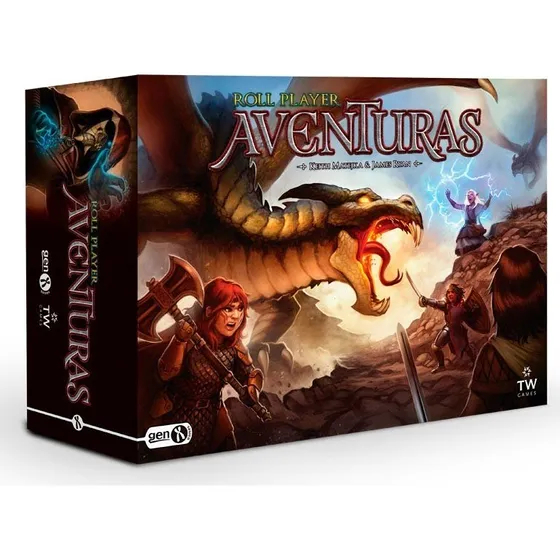 Roll Player: Aventuras - Juego de Mesa Cooperativo