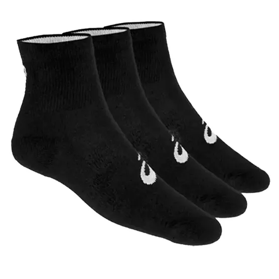 Asics Calcetines Quarter Pack x3 - Negro