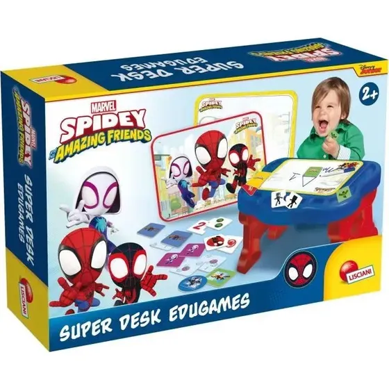 Lisciani Giochi Spidey Super Desk - 10 Juegos Educativos