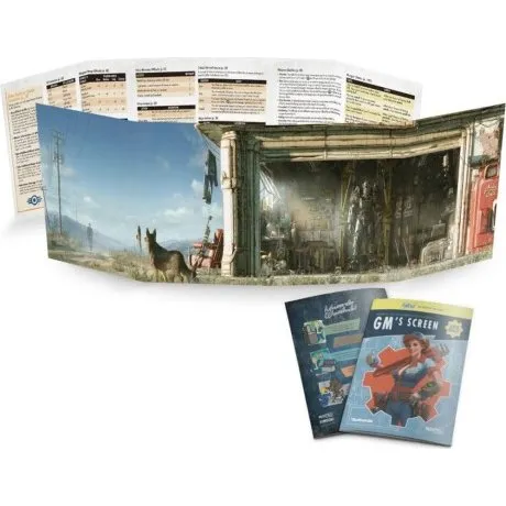Fallout: Pantalla del DJ + Libreto para Juego de Rol