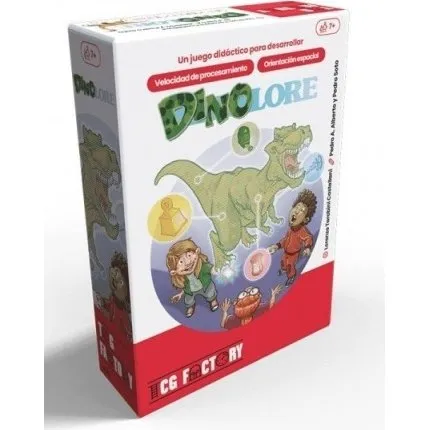 DinoLore - Juego de cartas educativo de dinosaurios para niños