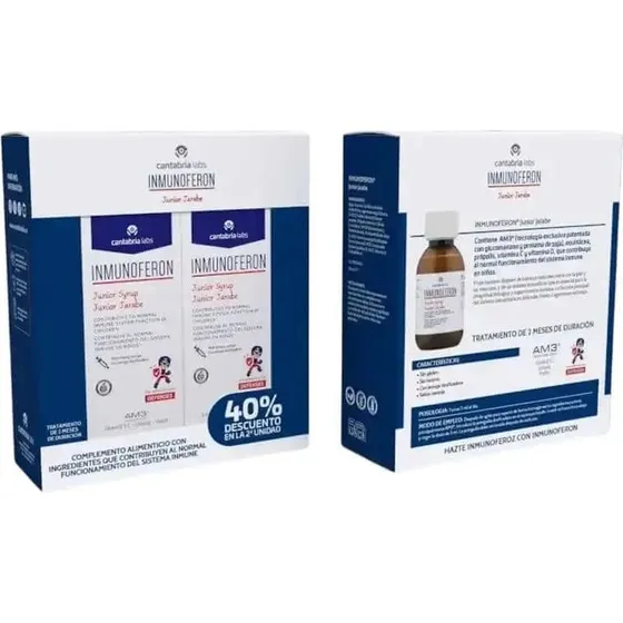 Inmunoferon Junior Jarabe Duplo 2x150 ml