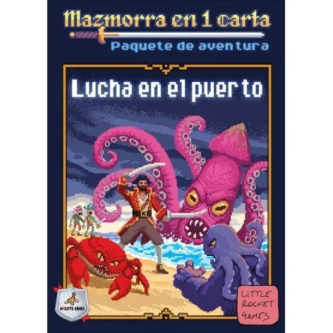 Maldito Games: Mazmorra en Una Carta - Lucha en el Puerto