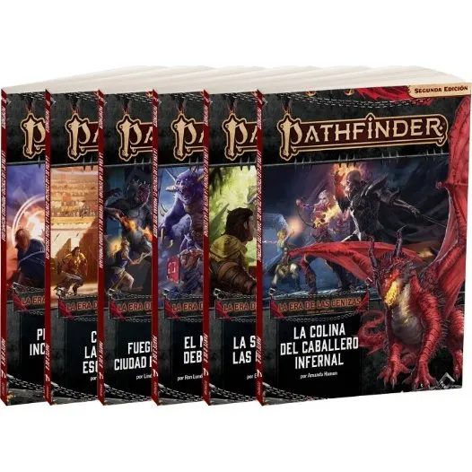 Pack 6 Libros Pathfinder: Era de las Cenizas