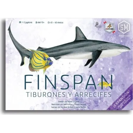 Finspan: Tiburones y Arrecifes - Expansión para Juego de Mesa
