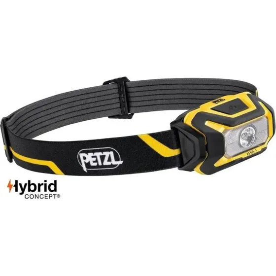Petzl Aria 1R Frontal Recargable Negro/Amarillo