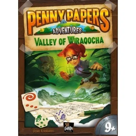 Penny Papers: El Valle de Wiraqocha - Juego de Mesa de Gestión de Dados