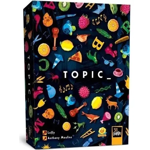 Topic_ Juego de Cartas Party Game