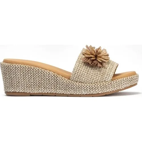 Sandalias Pitillos 11261 Beige para Mujer - Talla 41