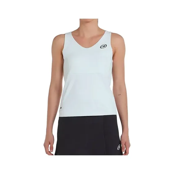 Bullpadel PORRU Camiseta de Tirantes Mujer - Blanco