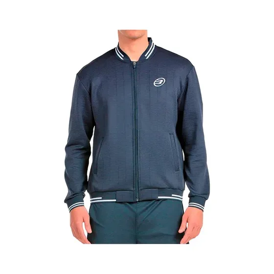 Sudadera de Padel Bullpadel Trombe Hombre Azul Marino
