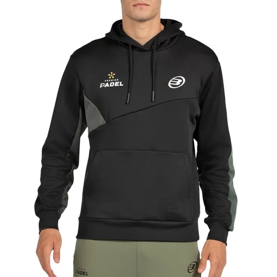 Bullpadel Palmiro Hombre Premier Padel - Sudadera Negra