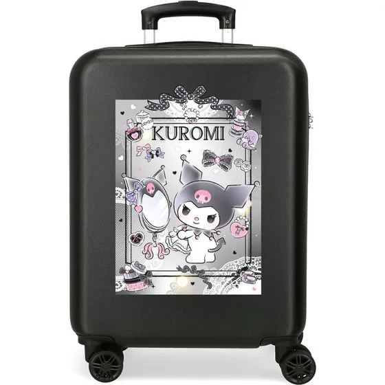 Maleta Trolley ABS Kuromi Dream Closer Negro 55cm