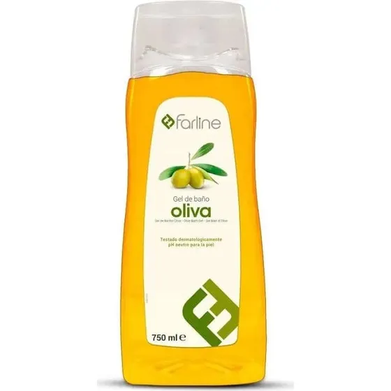 Farline Gel de Baño de Aceite de Oliva 750 ml