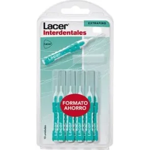 Lacer Cepillo Interdental Extrafino Recto - 10 Unidades