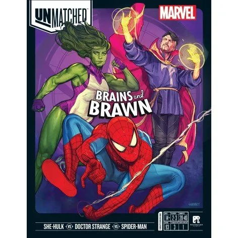 Unmatched Battle Of Legends: Brains and Brawn Marvel