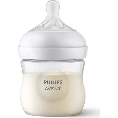 AVENT Natural Response Biberón 125ml para 0+ meses, Blanco