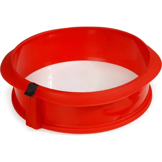 Lékué Molde Desmontable de Silicona con Base Roja (23 cm)
