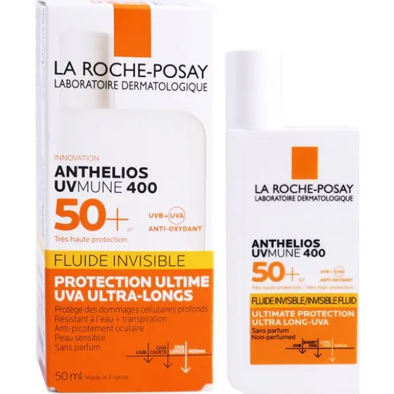 La Roche Posay Anthelios UVMune 400 Fluido Invisible SPF50+ 50ml