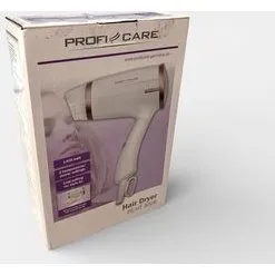 Proficare HTD 3009 - Secador de Pelo Compacto 1400W Blanco