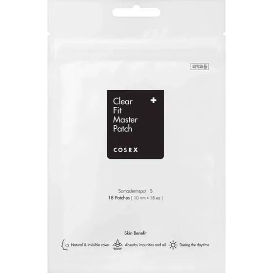 Cosrx Clear Fit Master Patch - Parches para imperfecciones (18 unidades)