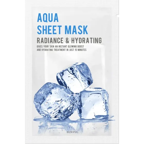 Eunyul Mascarilla Hidratante Purity Aqua con Ácido Hialurónico, 22 ml