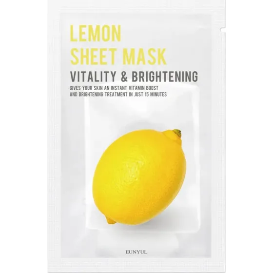 Eunyul Mascarilla de Limón Aclarante en Parche, 22ml