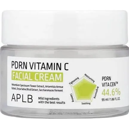 Aplb Crema Regeneradora de Luminosidad y Firmeza con PDRN y Vitamina C, 55 ml