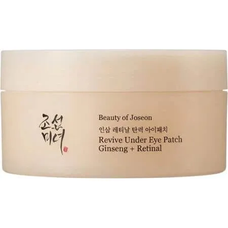 Beauty of Joseon Revive Under Eye Patch Ginseng + Retinal, 60 unidades