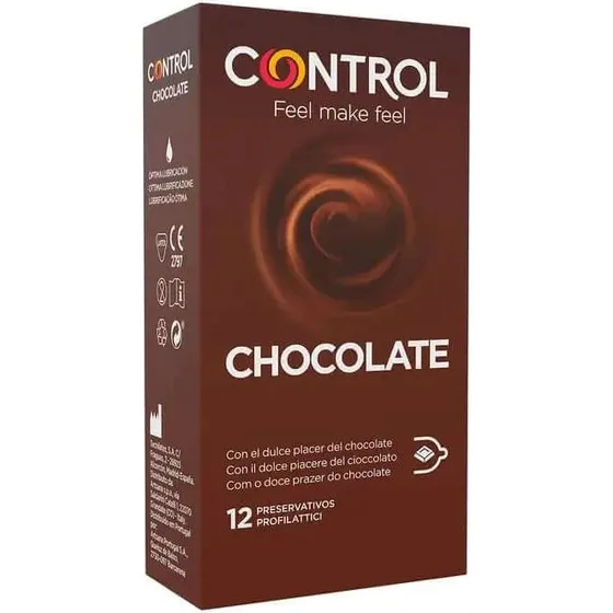 Control Adapta SexSense Chocolate Preservativos, 12 Ud