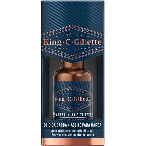 King C Gillette Aceite Para Barba 30 ml