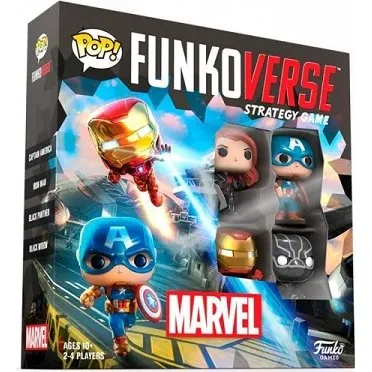 Funko Pop! Funkoverse Strategy Game Español Marvel Comics Base Set