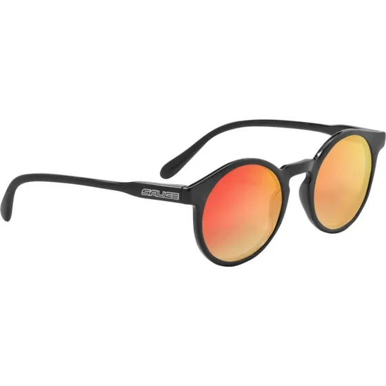 Salice 38 Gafas de Sol Unisex Redondas con Lentes Rojas
