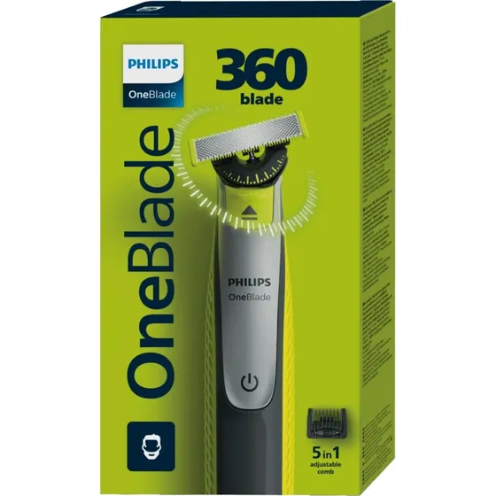 Philips OneBlade 360 Afeitadora y Recortadora QP2734/23