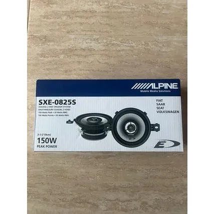 Alpine SXE-0825S Altavoces Coaxiales 3,5"