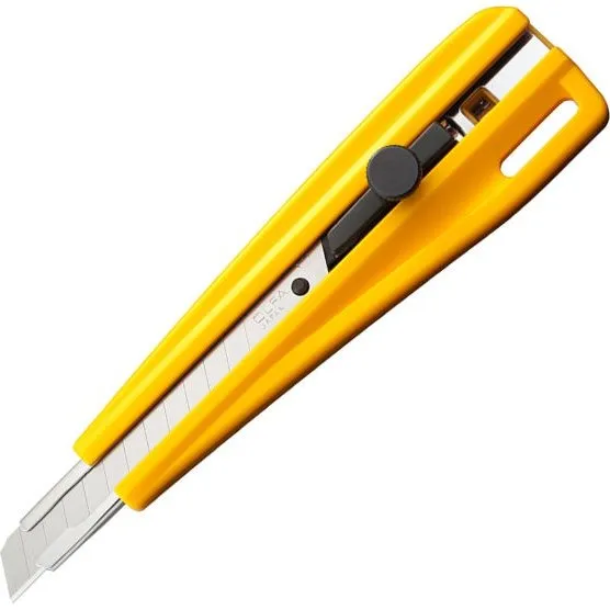 OLFA 300 Cúter con Bloqueo Manual y Cuchilla de 9 mm