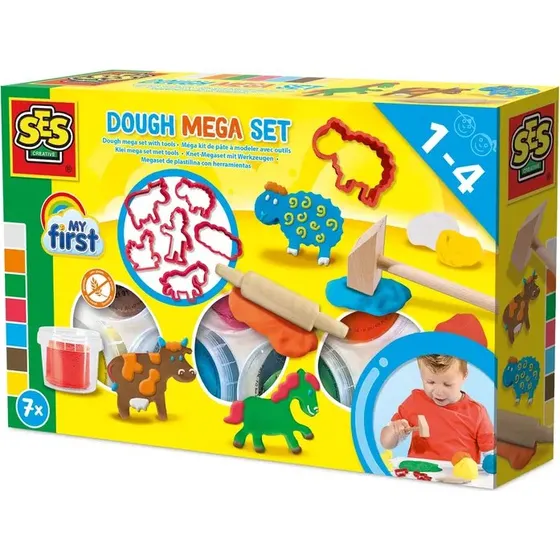 Ses Creative Mi Primer Kit de Masa de Modelado con Herramientas