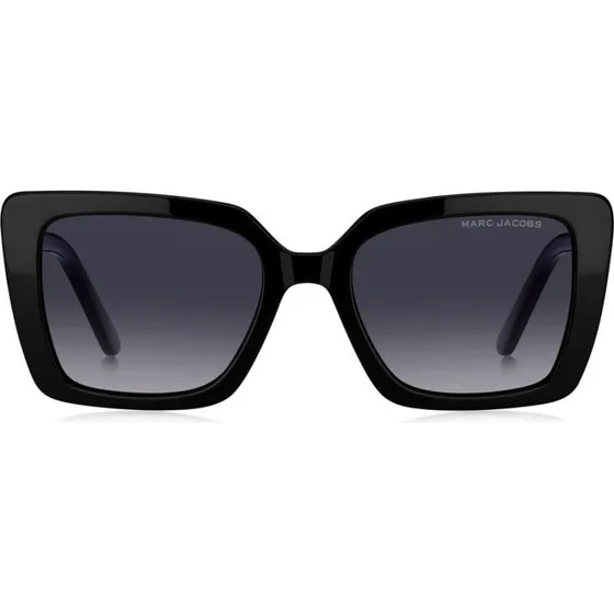 Marc Jacobs Marc 733/S Gafas de Sol Cuadradas para Mujer - Negro