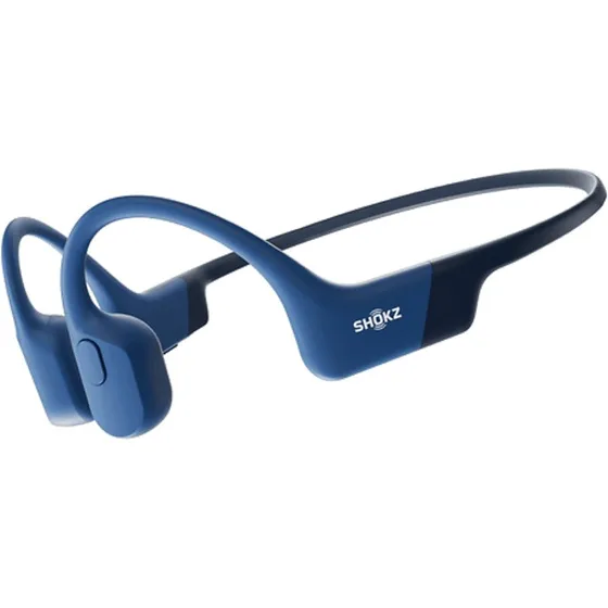 Shokz OpenRun Auriculares de Conducción Ósea Azul - Carga Rápida