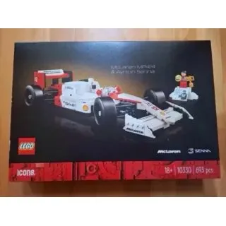 LEGO Icons 10330 McLaren MP4/4 y Ayrton Senna