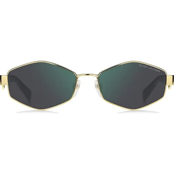 Marc Jacobs Marc 496/S Gafas de Sol Geométricas Oro y Verde 55mm