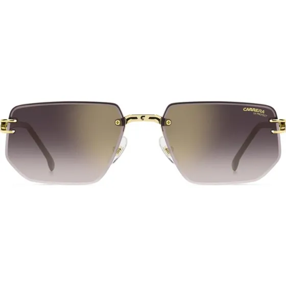Carrera 1070/S Gafas de Sol Rectangulares para Hombre - Negro/Marrón