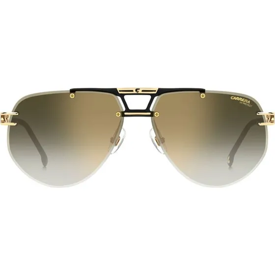 Carrera 1087/S Gafas de Sol Geométricas para Hombre - Negro/Verde