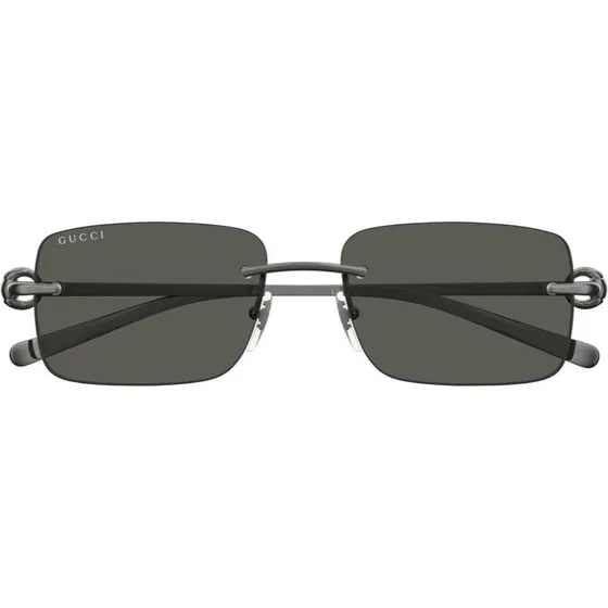 Gucci Gg1703s Gafas de Sol Hombre Cuadradas Rutenio Verde