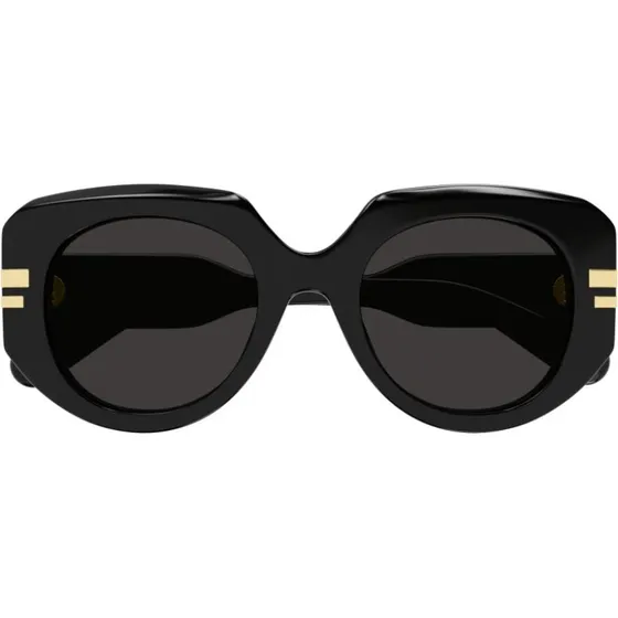 Chloé Gafas de Sol CH0257S Oversize Negro con Lentes Grises