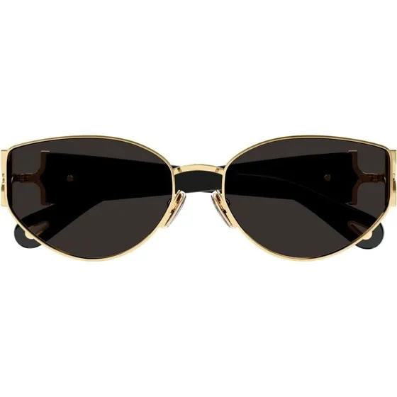 Chloé Marcie CH0260S Gafas de Sol Ovaladas Oro y Gris