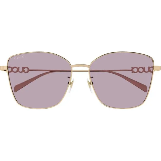 Gucci Gafas de Sol GG1805SA Mariposa Oro y Violeta 60mm