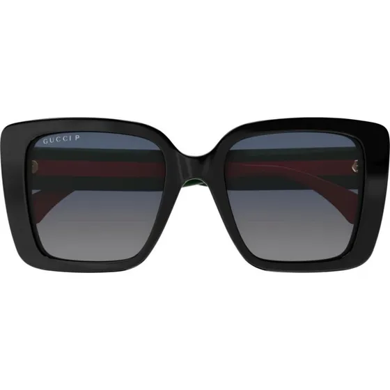 Gucci GG1861S Gafas de Sol Cuadradas para Mujer - Negro/Gris
