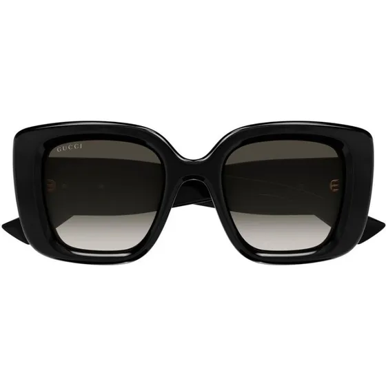 Gucci GG1975S Gafas de Sol Mariposa Negro Gris para Mujer