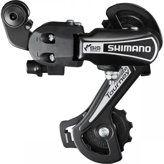 Shimano Tourney TY21 Cambio Trasero 6V GS Negro